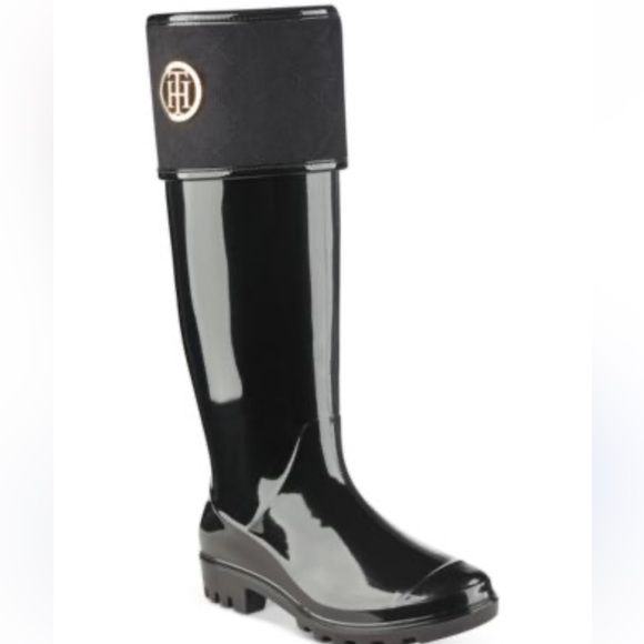 Tommy Hilfiger Shoes - Tommy Hilfiger Black Winter & Rain Boots